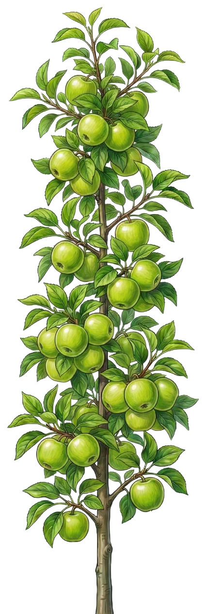Яблоня колоновидная 